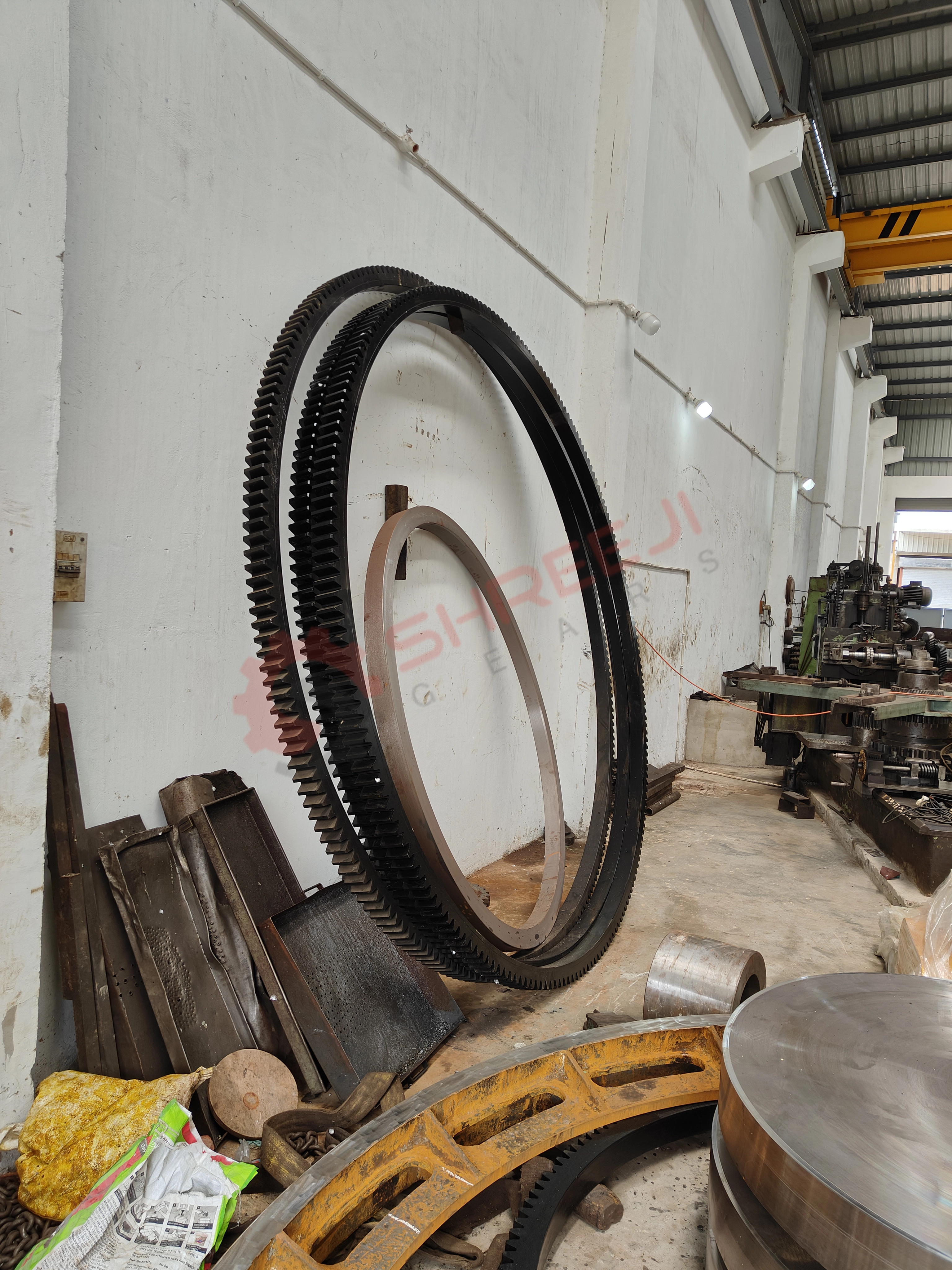 Double helical gear manufactured at Shreeji Gears Gujarat