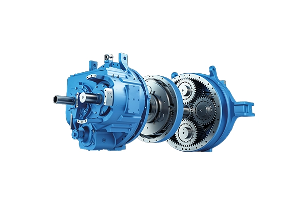 A robust industrial gearbox manufactured by Shreeji Gears