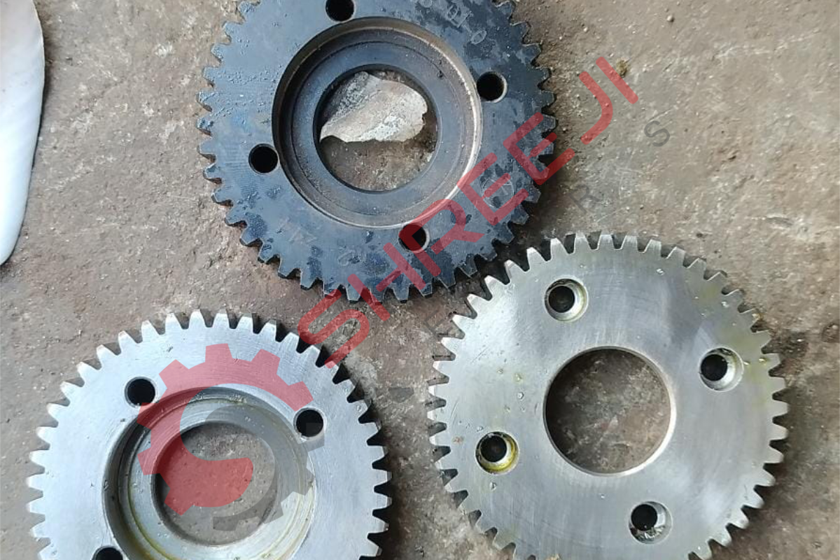 High-precision spur gear manufactured by Shreeji Gear